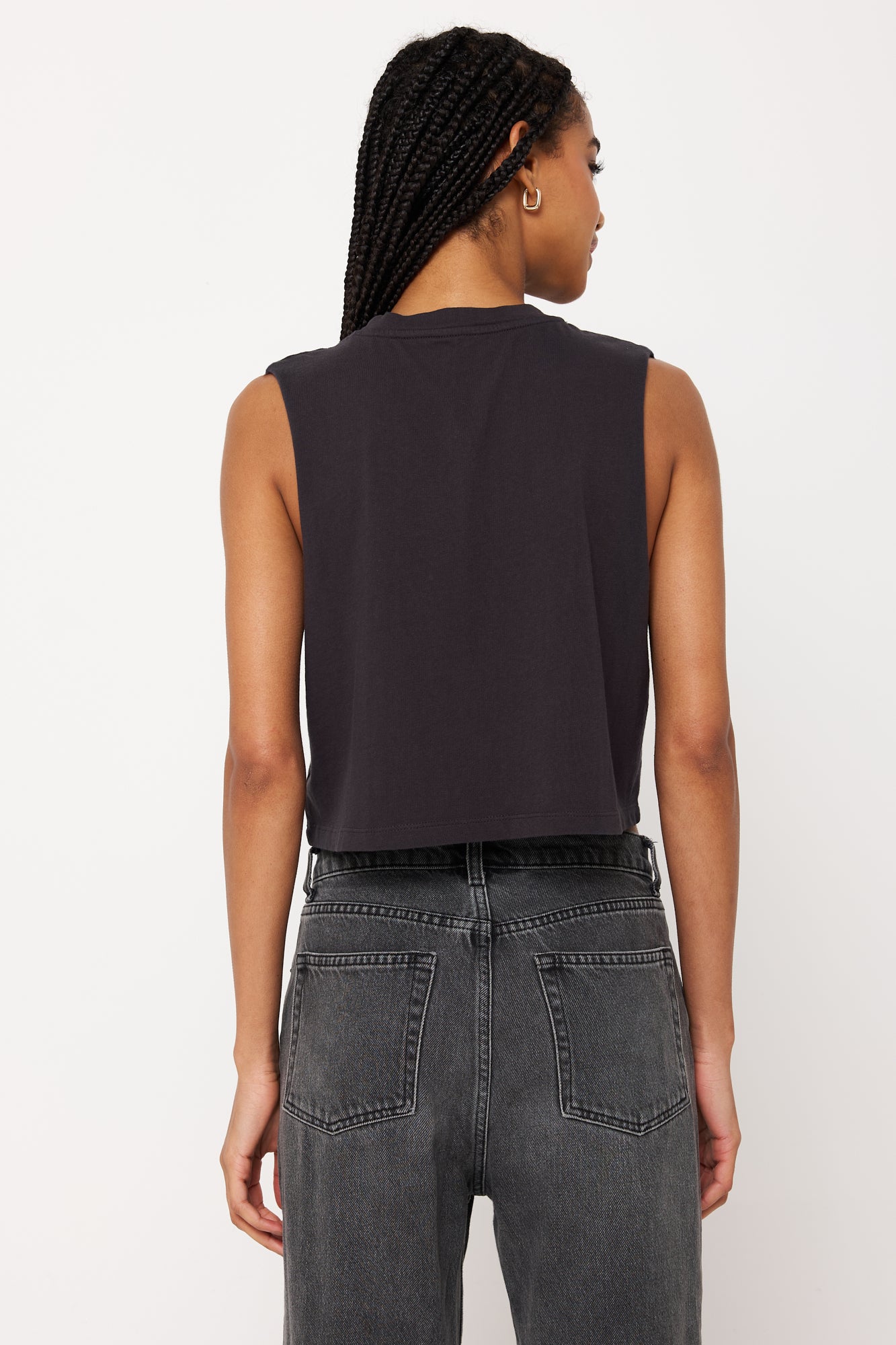 ASOS DESIGN Felpa con Cappuccio Donna Nera Casual (IT 38, EU 34