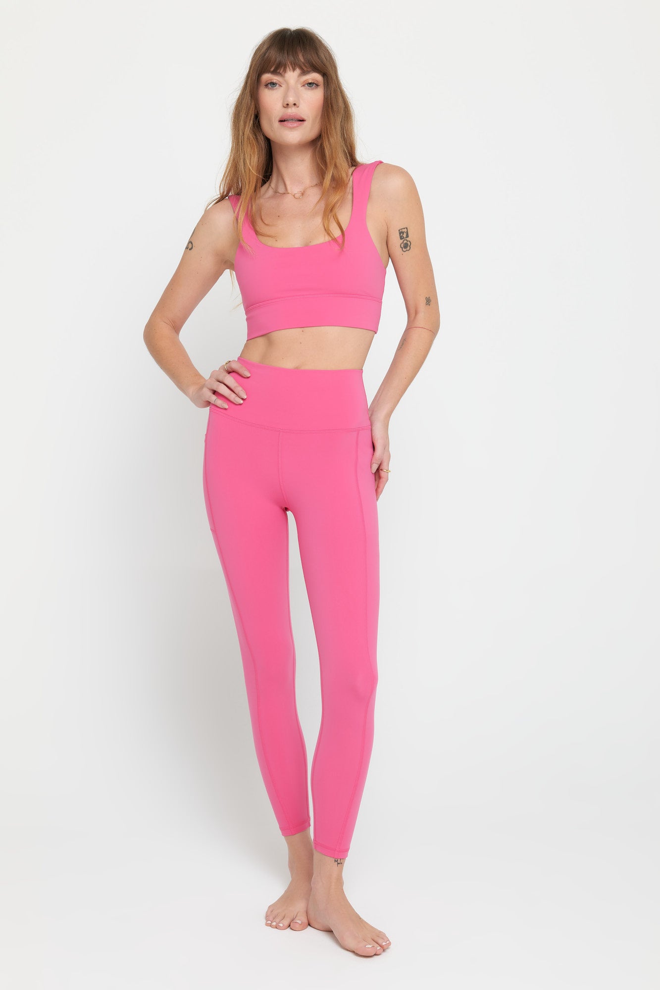 Sports buying Leggings Pink Hearts Angelina Honey Bee