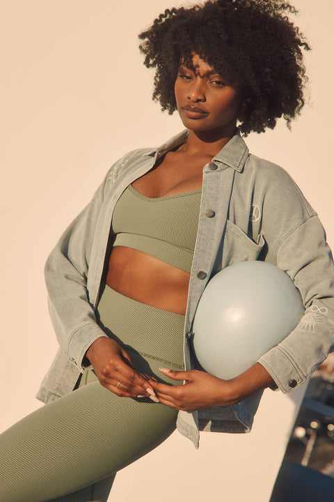 Eye Bloom Sunny Button Down