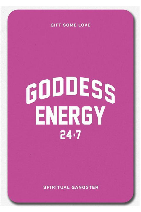 Goddess Energy E-Gift Card