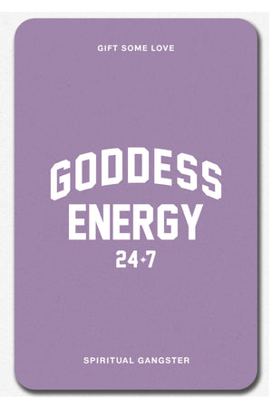 Goddess Energy E-Gift Card