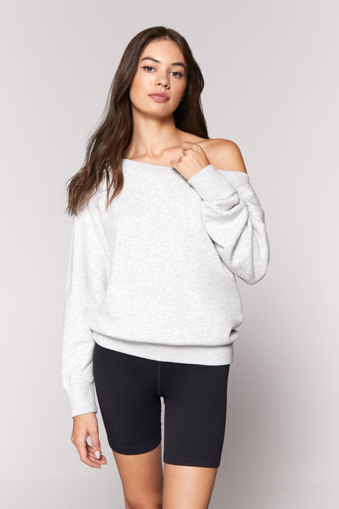 Vida Off Shoulder Sweatshirt