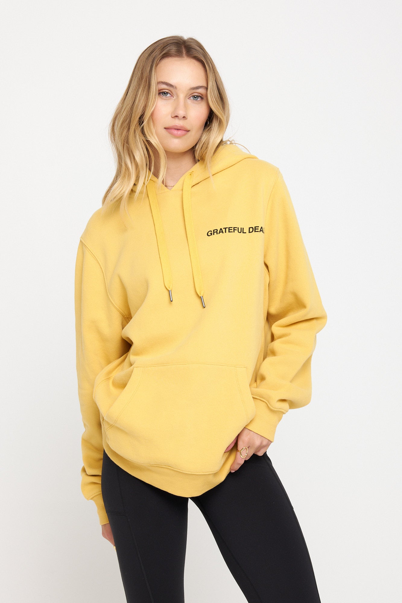 Gd Cover Hoodie Pullover Yellow Spiritual Gangster