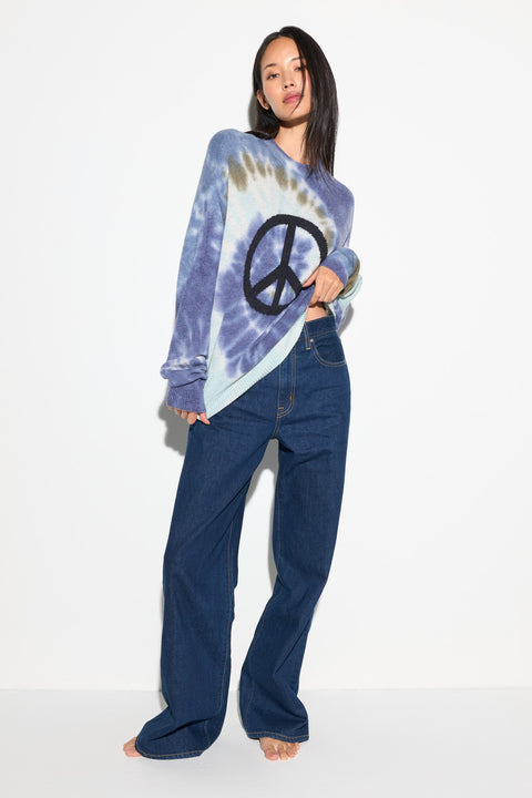 Peace Tie Dye Maude Sweater