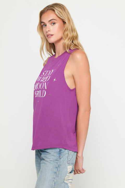 Wild Moon Jade Muscle Tank