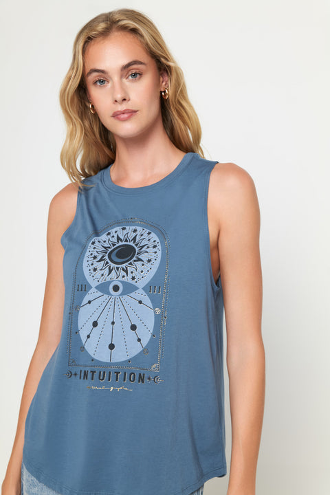 Intuition Jade Muscle Tank