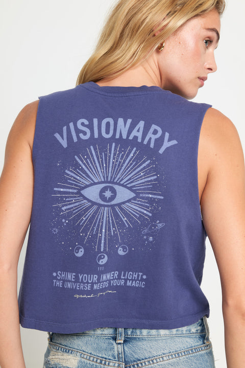 Visionary Eye Callie Crop Tank