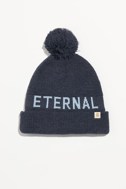 Eternal Optimist Pompom Beanie