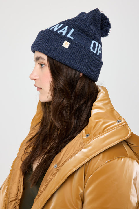 Eternal Optimist Pompom Beanie