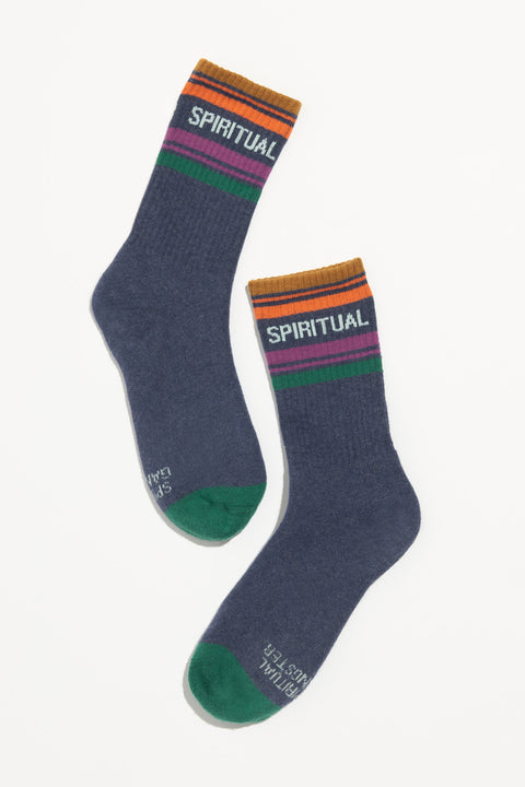 SG Stripe Crew Sock