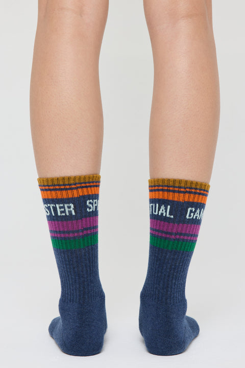 SG Stripe Crew Sock