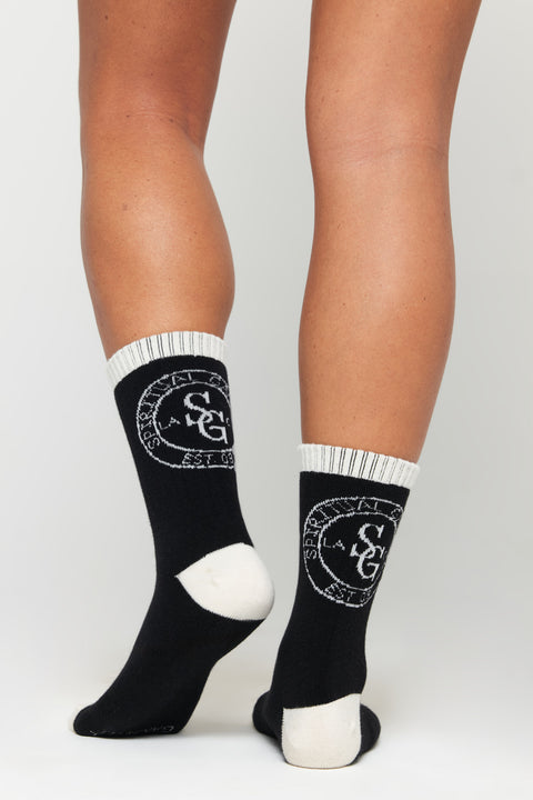 SG Cashmere Wool Crew Sock