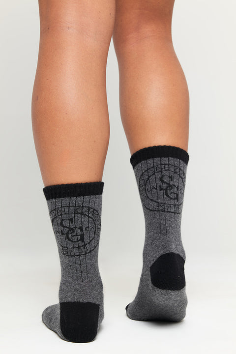 SG Cashmere Wool Crew Sock