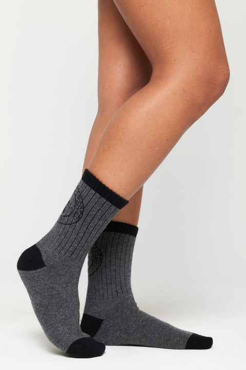 SG Cashmere Wool Crew Sock