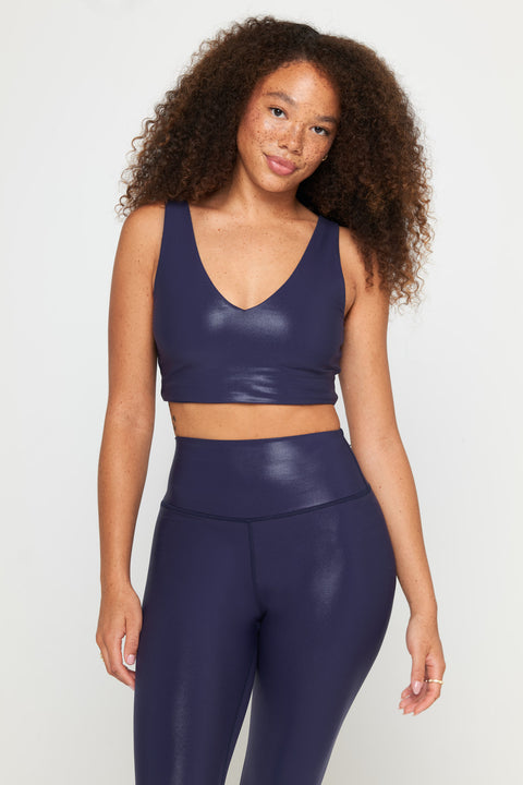 Harlow High Gloss Crop Tank