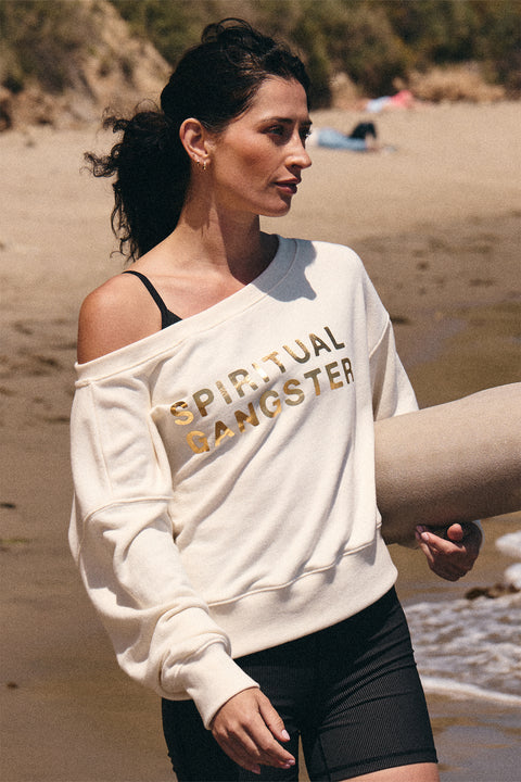 SG La Vida Off Shoulder Sweatshirt