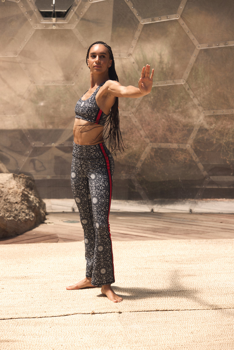 EuphoriaLift Infinity Crop Flare Legging