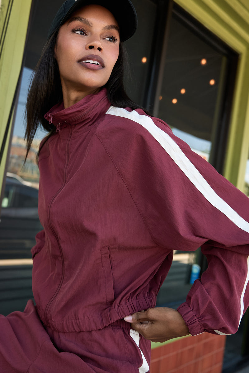 Kendra Zip Track Jacket