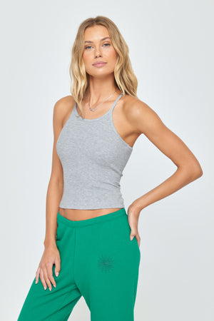 Remi Rib Crop Tank