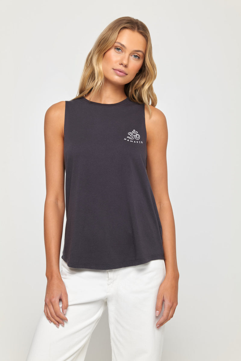 Namaste Jade Muscle Tank