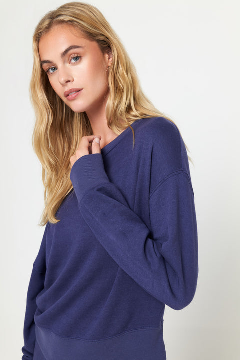 La Vida Off Shoulder Sweatshirt