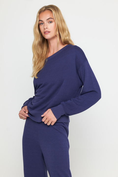 La Vida Off Shoulder Sweatshirt