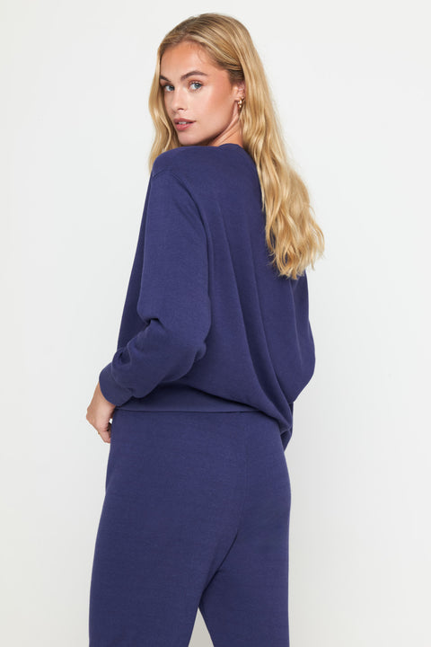 La Vida Off Shoulder Sweatshirt