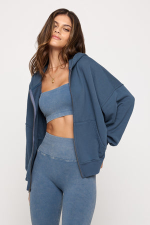 Ibby Oversized Zip Hoodie