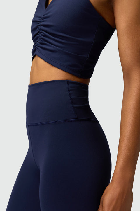 Horizon Cropped Yoga Sweatpants (Ink Navy)