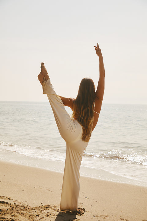 Zen Rib Journey Wide Leg Pant