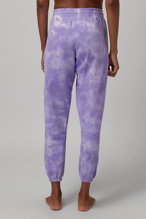 Crystal Dye Terry Boyfriend Sweatpant