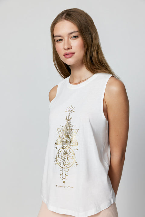 Sacred Geo Muscle Tank
