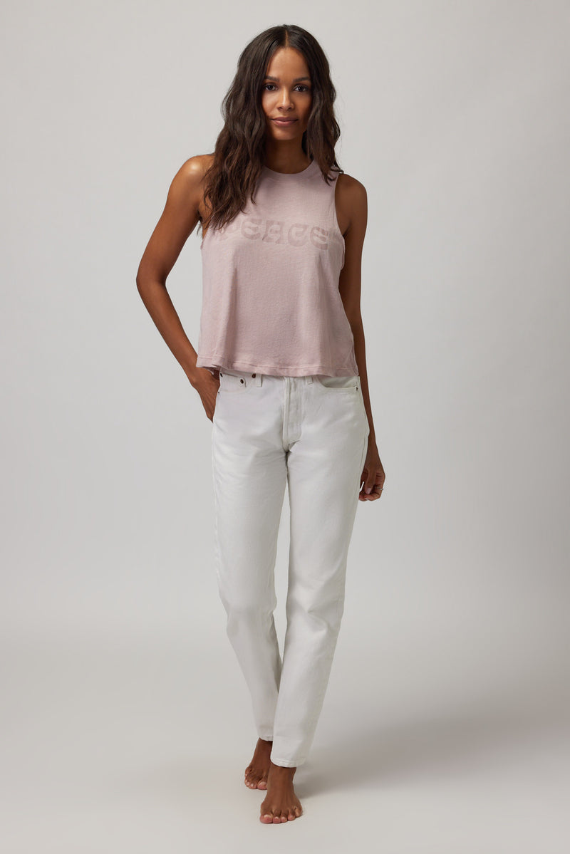 Peace Crop Tank