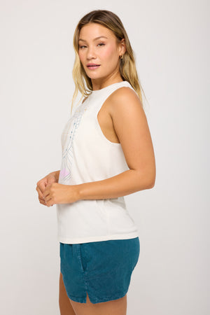 Abundance Jade Muscle Tank