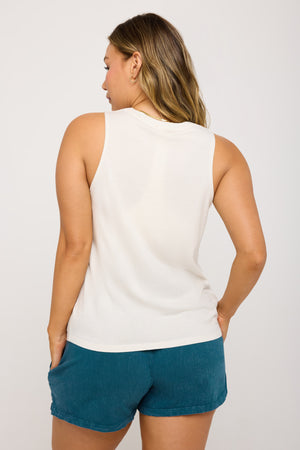 Abundance Jade Muscle Tank