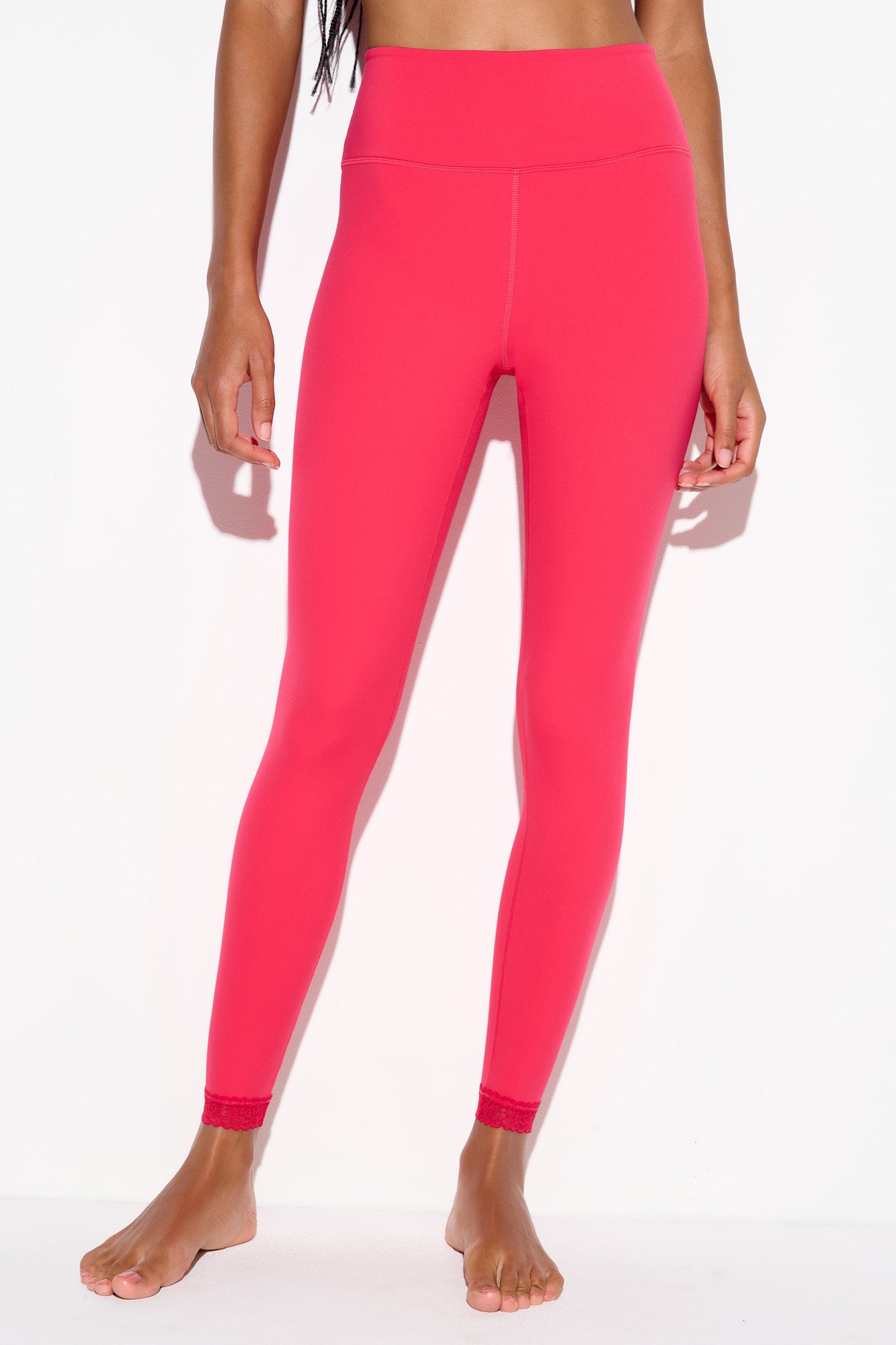 Shop Lotus Lace Leggings in Passion Flower for Women | Spiritual