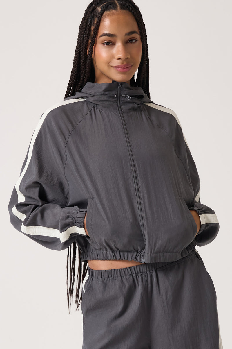 Kendra Zip Track Jacket