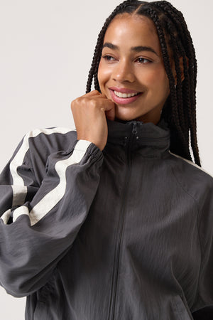 Kendra Zip Track Jacket