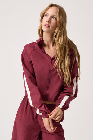 Kendra Zip Track Jacket