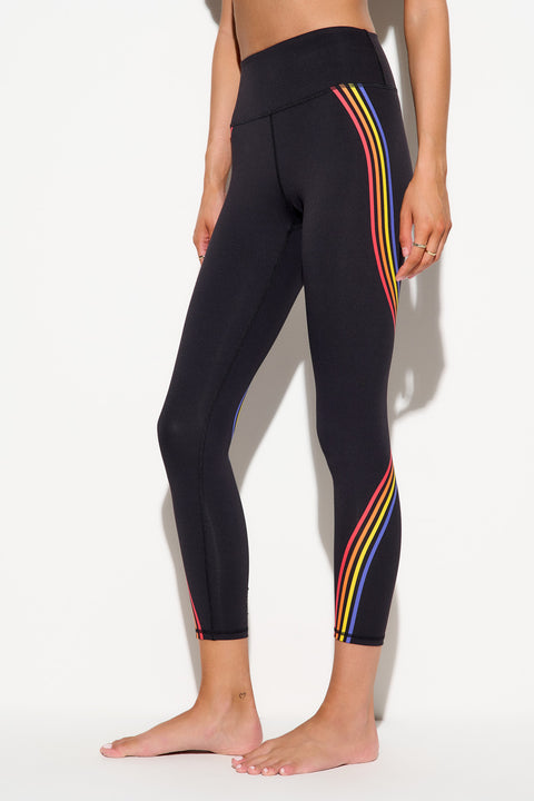 Nirvana Prism Stripe Lotus Legging