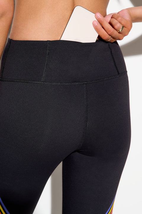 Nirvana Prism Stripe Lotus Legging