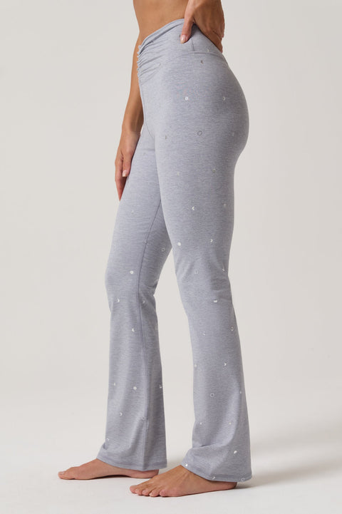 HeatherLuxe Reagan Ruched-Waist Pant