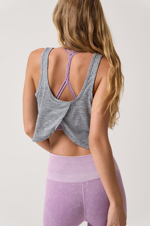 HeatherLight Gemini Crop Tank