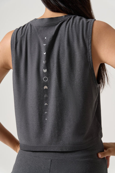 HeatherLight Lunar Spirit Crop Tank