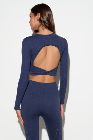 Shimmer Seamless Liberty Top