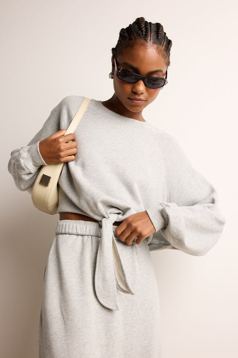 Layla Tie Sweatshirt