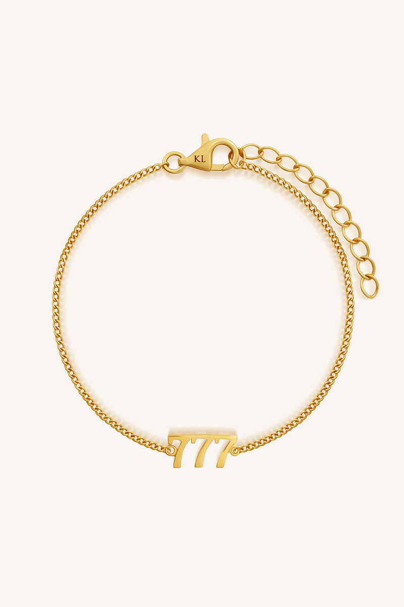 777 Chain Bracelet