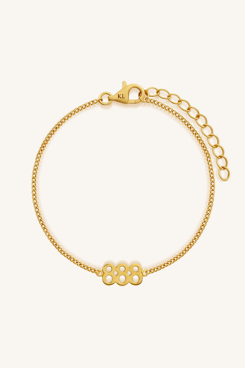 888 Chain Bracelet