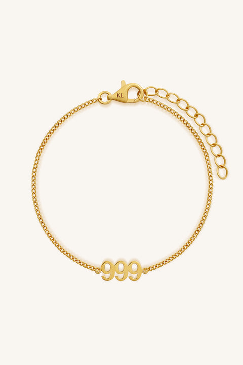 999 Chain Bracelet