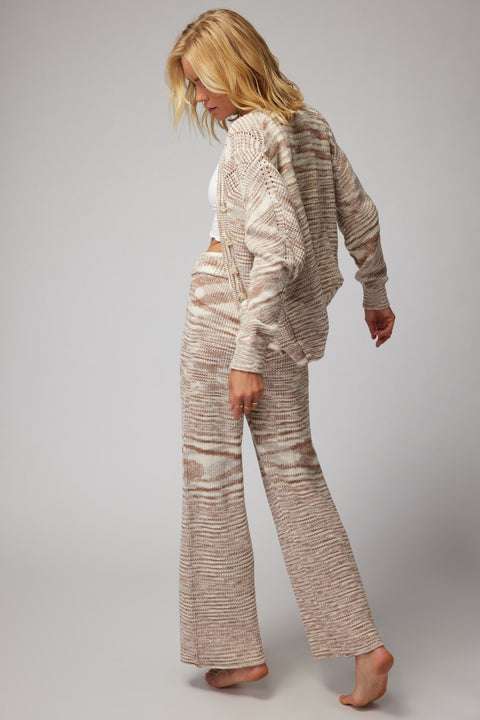 Space Dye Jordana Wide Leg Pant